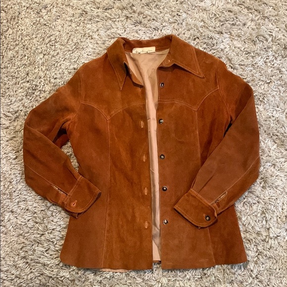 Roger Kuper Vintage Brown Suede Jacket